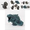 Новое поступление Набор кукол-монстров Годзиллы из 5 мини-фигурок для детей Рождественские подарки