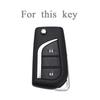 Для Toyota Yaris Rav4 Highlander Auris Avensis Aygo Scion TC IM 2015 2016 Tpu защитный чехол для ключа автомобиля чехол для дистанционного ключа