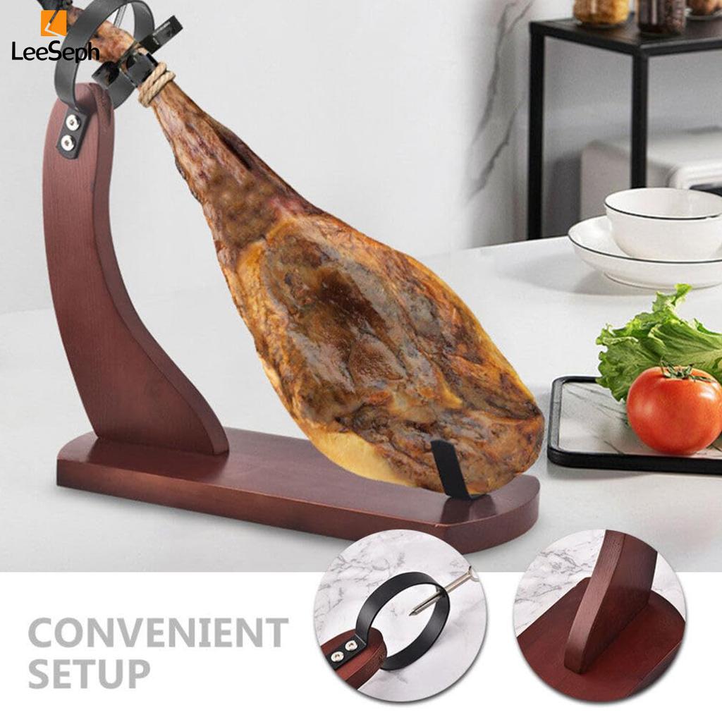 Подставка для хамона Leeseph, устойчивая и прочная подставка для нарезки хамона, подставка для нарезки прошутто для рождественских праздничных ужинов и посиделок