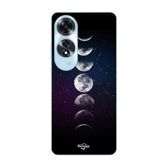 Coque - Maniacase - Oppo A60 - Noir - Souple - Nuit Étoile