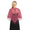 Sequins Triangle Shawl Capes Belly Dancing Scarf Shiny Sequins Tassel Shawls  Belly Dancing Belt