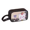 Transparent Cartoon Cosmetic Bag Large Capacity Makeup Bag Travel Toiletry Storage Bag