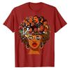 I Love My Roots Black Powerful History Month Pride DNA Gift TShirt Graphic Tee Tops Womens Fashion Outfit Short Sleeve Blouses