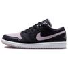Air 1 Low SE Black Iced Lilac Men Sneakers White DV1309-051