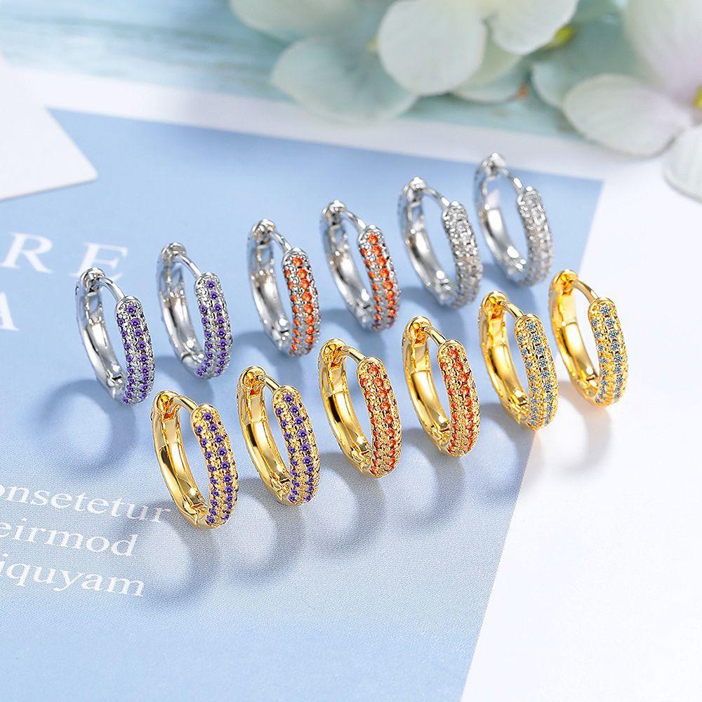 Lindon Fashion Copper Alloy Zircon Jewellery Drop Earrings For Women Wedding Party Gifts