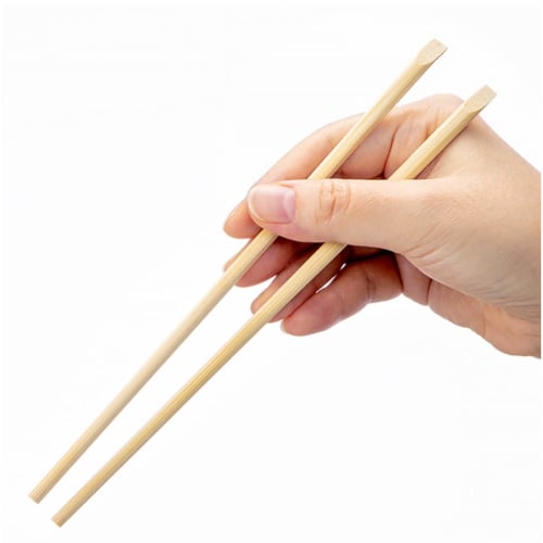 Yamato Bussan Disposable Chopsticks, 21cm, Knotted Bamboo, Tensuke Chopsticks, Pack of 100, for Commercial Use