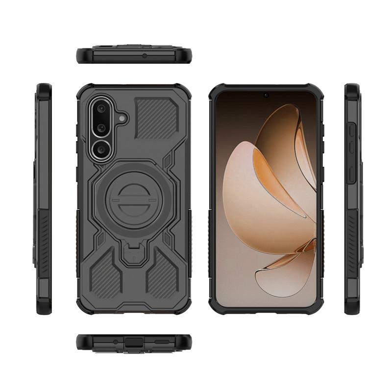 Роскошный магнитный бронированный чехол для Samsung Galaxy M56 5G Чехлы Samsung Galaxy M56 5G Чехол Magsafe Беспроводная зарядка Чехол для телефона