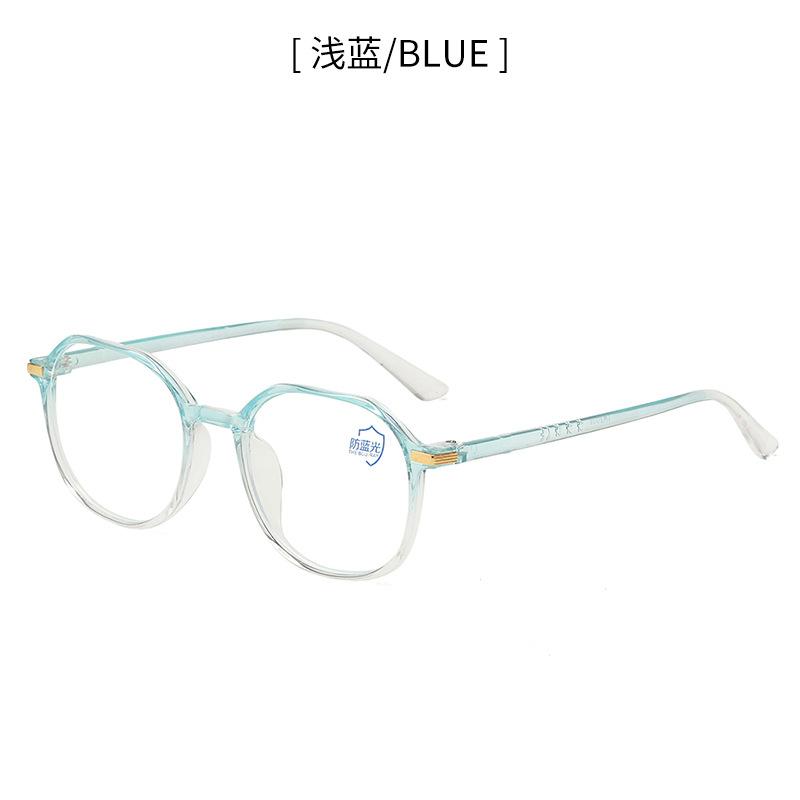 Прозрачные компьютерные очки в оправе для женщин и мужчин, анти-синий свет, многоугольные очки, блокирующие очки, оптические очки для очков