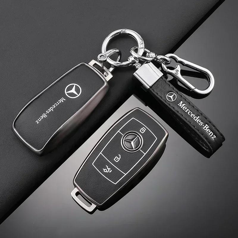 AAVI1 Fashion TPU Car Smart Remote Key Case Fob Cover Shell For Mercedes Benz A C E S G Class GLC CLE CLA W177 W205 W213 W222 X167 AMG