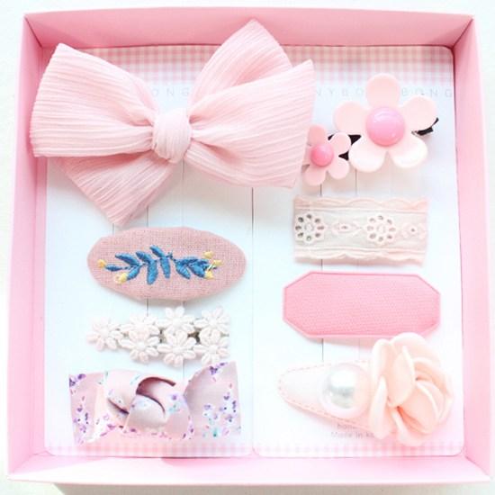 Набор заколок для волос Chaeni Bongbong Flamingo, популярный персонаж в Корее