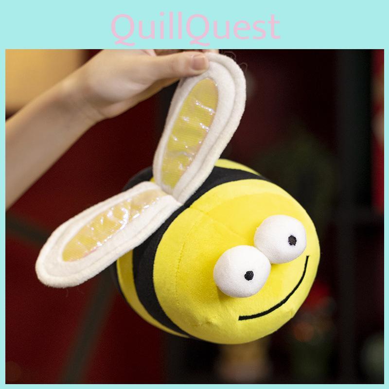 Adorable Plush Bee And Ladybug Stuffed Animal Toys Soft Cuddly Gifts For Kids