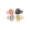 5Pcs Metal Heart Shaped Phone Charm Holder Love Heart Phone Finger Ring / Self Adhesive Mobile Phone Back Stand Hooks