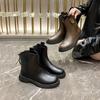 Thick-soled Chelsea Boots 2025 New Autumn and Winter Brown Cigarette Boots Retro Cigarette Pipe Single Boots Versatile Martin Boots Short Boots