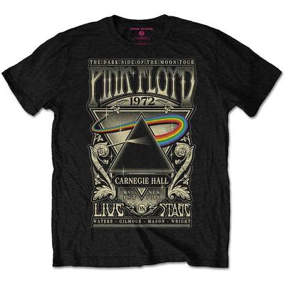 Официальная футболка с плакатом Pink Floyd Carnegie Hall