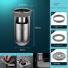 Floor Drain Core Anti-Odor Device, Bathroom Sewer Anti-Odor Gadget, Anti-Insect Silicone Cover, Stainless Steel Universal Inner Core