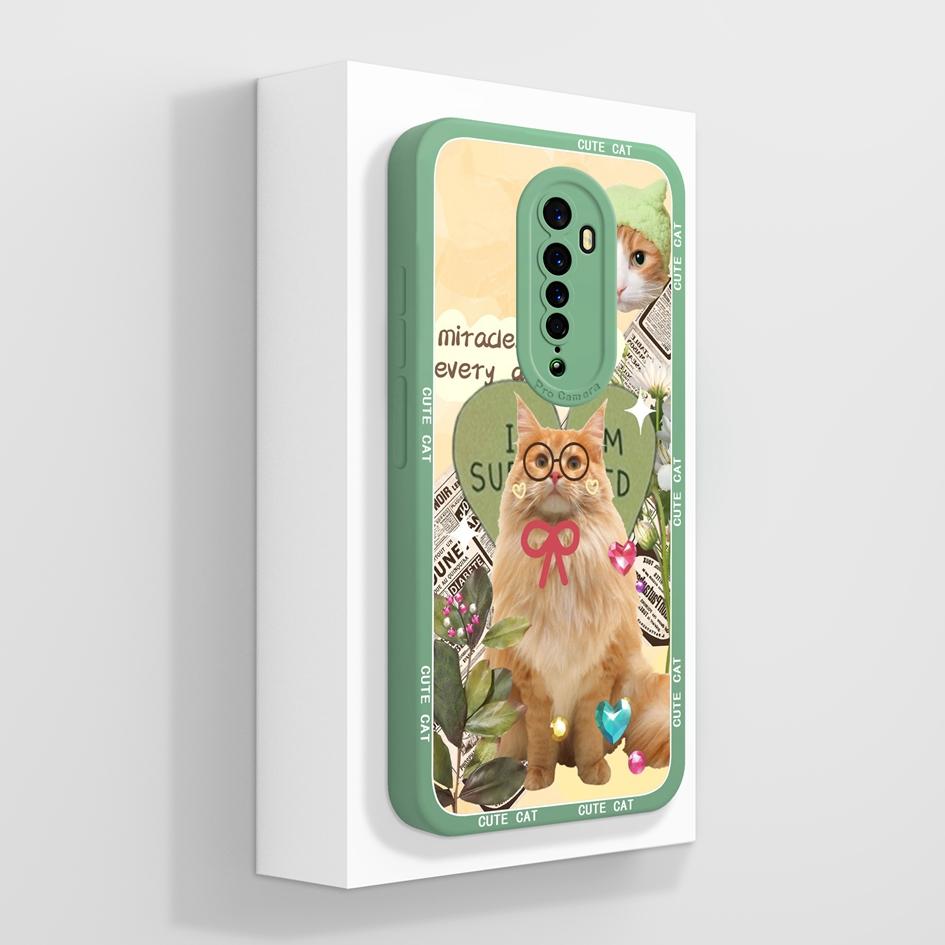 For OPPO Reno 2 3 4 5 2F 2Z 4F 5F 5K 5Z Lite Pro Phone Cases Beautiful Label Butterfly Patterns Soft Silicone Anti Drop Protective Shell For OPPO Capa