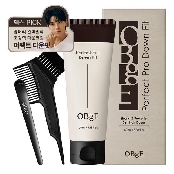 OBge Objet Perfect Pro Down Fit Brush + перчатки + щипцы + набор для химической завивки, 100 мл, 6 шт.
