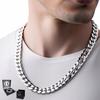 Silver Chain Men' Chain SILVER 925 4.5mm Armored + FREE