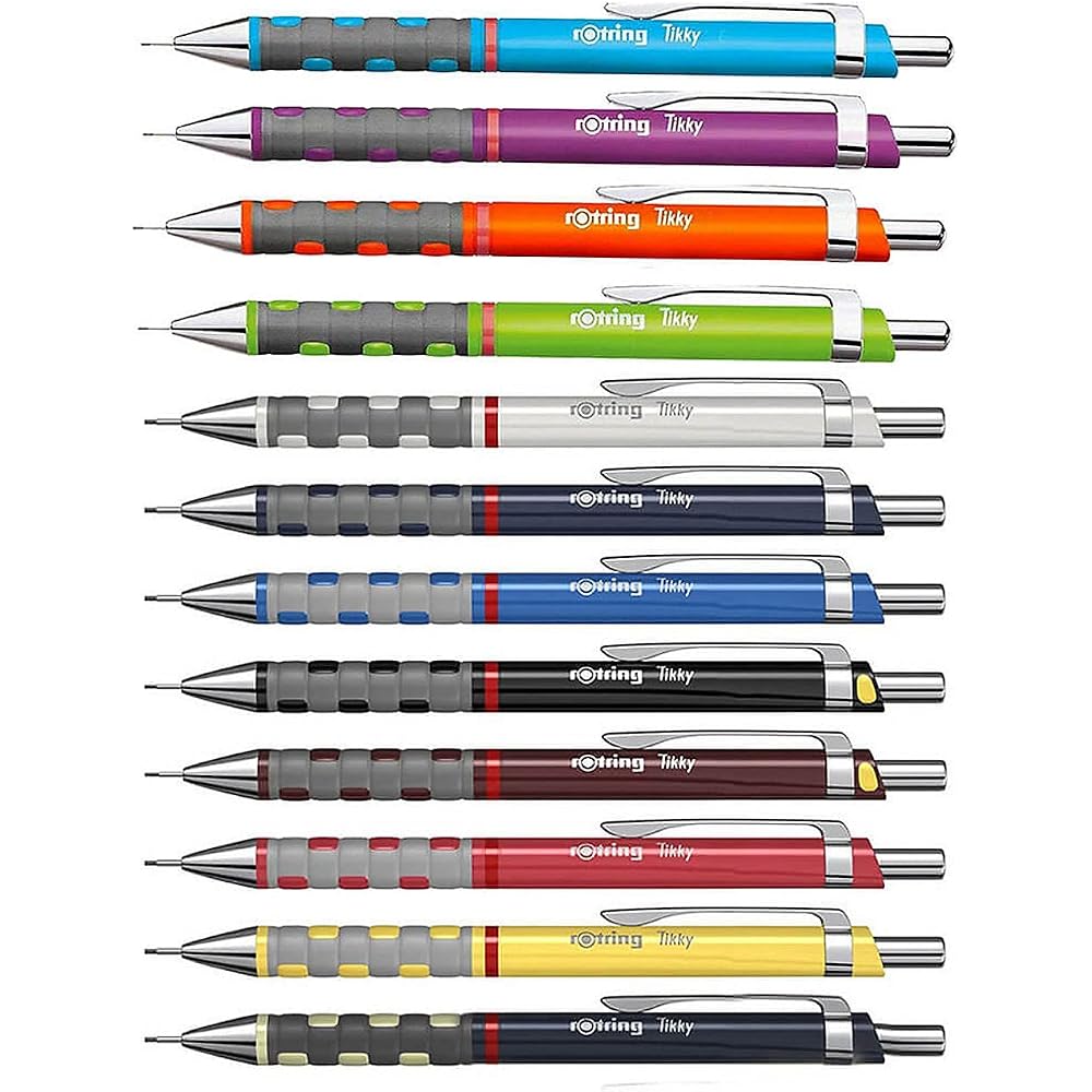 Механический карандаш Rotring Tikky HB 0,70 мм - Красный корпус x 1
