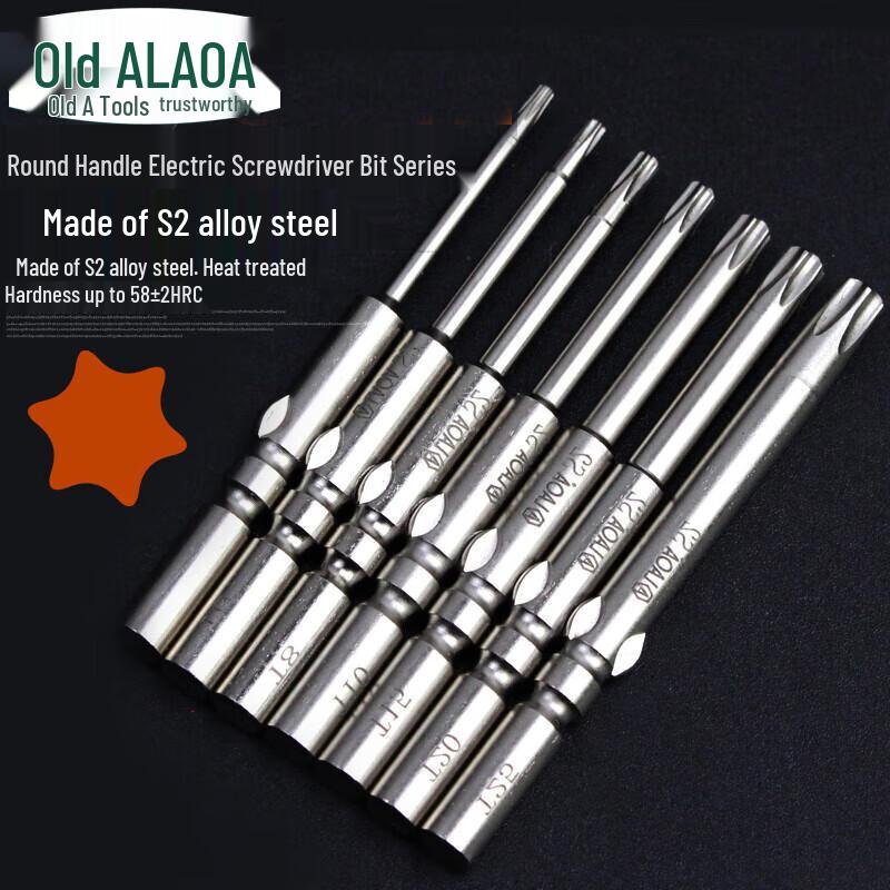 LAOA 5 мм Torx T10 Магнитные Электрические Биты для Отвертки (10 шт.)