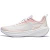 Li Ning Wuyue Скользкие, износостойкие, дышащие низкие повседневные кроссовки для бега Женские Бело-розовые ARST004-1