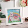 Kids Full Drill 5D Diamond Painting Kit, Cartoon Animal Handmade Diy Diamond Paste Decor Art