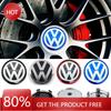 2025 Горячие 4 шт. 60 мм Колпачок ступицы колеса с логотипом для Volkswagen Polo Passat B5 B6 B7 T4 T5 MK4 MK5 MK6 Tiguan Jet