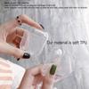 Fashion Floral 26 Letters Alphabet Soft Protector Cover Transparent Box for Apple Airpods 1 2 3 Pro Women Girl AirPods Case