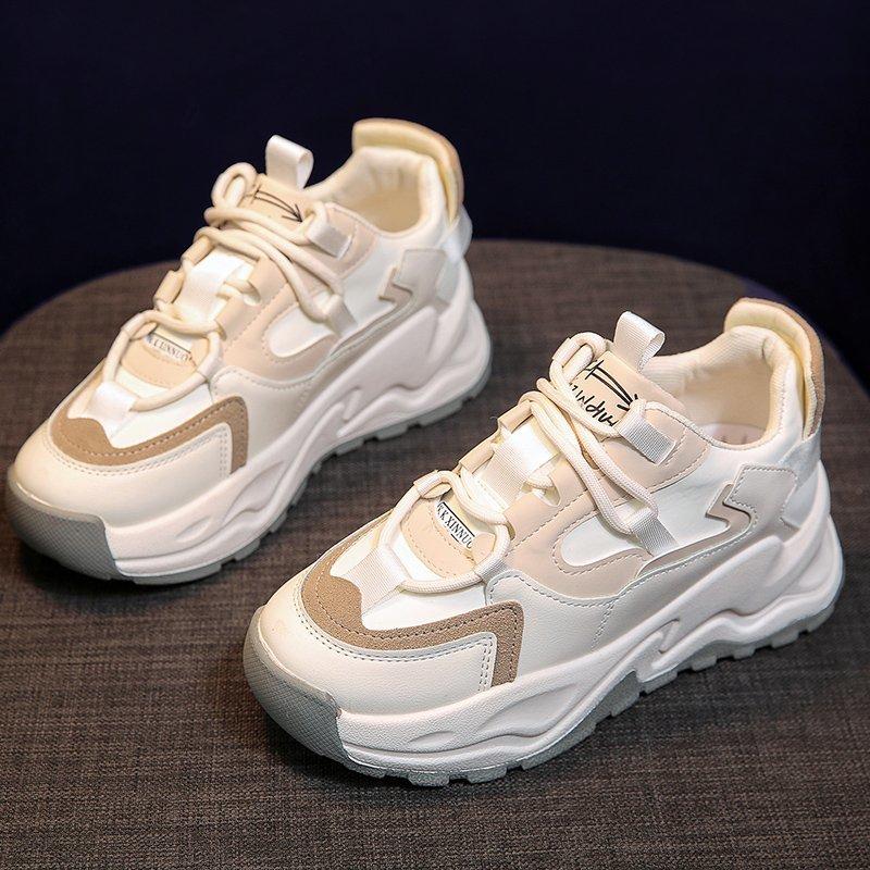 Обувь женская дышащая новая трендовая осенняя модель белая обувь 2024 кроссовки в стиле пэчворк женская спортивная обувь Zapatillas De Deporte