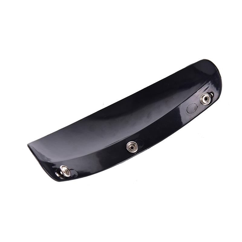 Universal 3 Snap Visor Face Shield Lens For Helmets Open Face Helmet Accessories