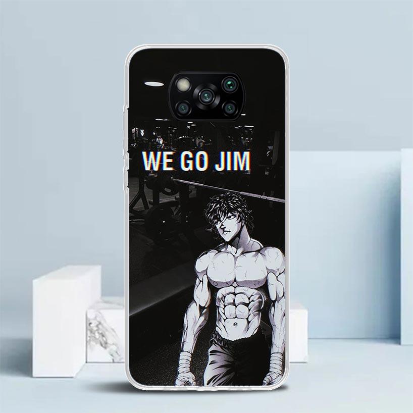 Чехол для телефона Baki the Grappler Original Anime для Xiaomi Poco F7 Ultra X5 X6 X7 Pro M7 Redmi 15C 15 13C 13 12C 12 10C 10 10A 9 9C