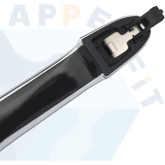 APPERFiT Ручка наружная двери Хром С прокладкой Совместимо с Kia Sorento 2011 2012 2013 2014 2015 Задняя дверь Левая Сторона водителя Панель Заменяет