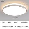 Modern LED Ceiling Light For Bedroom Living Dining Room Hotel Restaurant Interior Decor Lighting Fixture Round Chandelier Luster