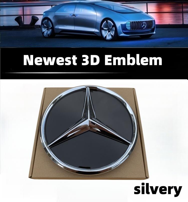 Эмблема на решетку радиатора в стиле сетки для Mercedes-Benz W205 W212 W213 W204 ML W166 CLA C117 A W176 W177 C W204 E GLK X204 GLA GLC