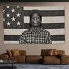 Рэпер A$AP Rocky Тестирование Гобелен Фон Подвесная Ткань Спальня Комната Декор Эстетичный Гобелен Стена Вечеринка