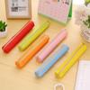 Сумка для карандашей конфетного цвета, сумка для хранения ручек в форме полосок, школьные принадлежности, пенал для студента