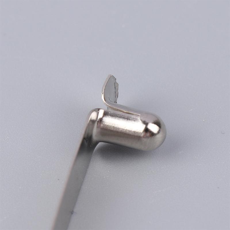 10 шт., однокнопочная защелка для трубы, V-образный стальной пружинный зажим для каравана, каяка