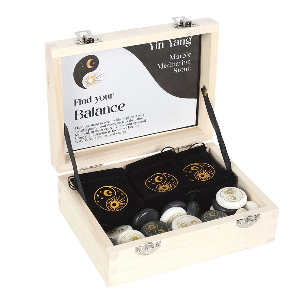 Something Different Yin Yang Meditation Stone (Pack of 24)