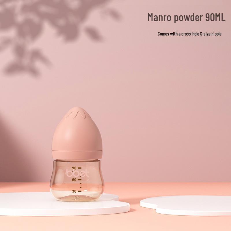 Детская бутылочка PPSU с широким горлышком Babixiang, Защита от падений и колик, Нейтральная чашка для воды, Различные объемы