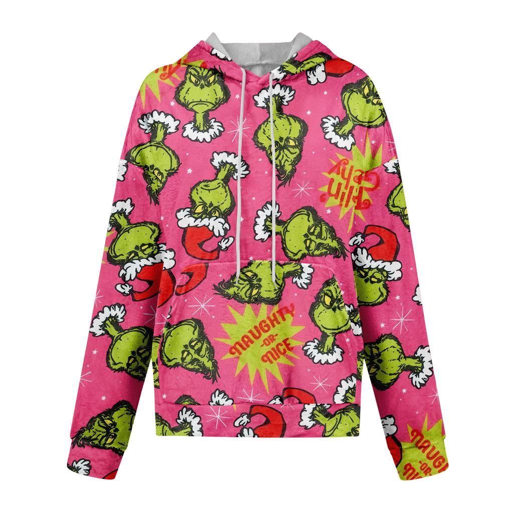 Hoodies For Women Oversized Winter Plush Cute Sweatshirts Pullover Trendy Fall Winter Clothes