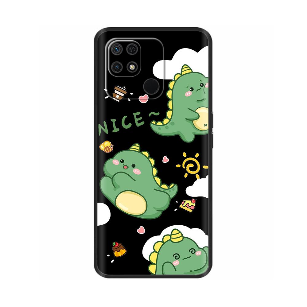 Чехол для Redmi 10C Милый мультяшный Мягкий Жидкий Силиконовый Корпус Телефона Для Xiaomi Redmi 10C Задняя Крышка redmi10C 10 C Чехлы Fundas