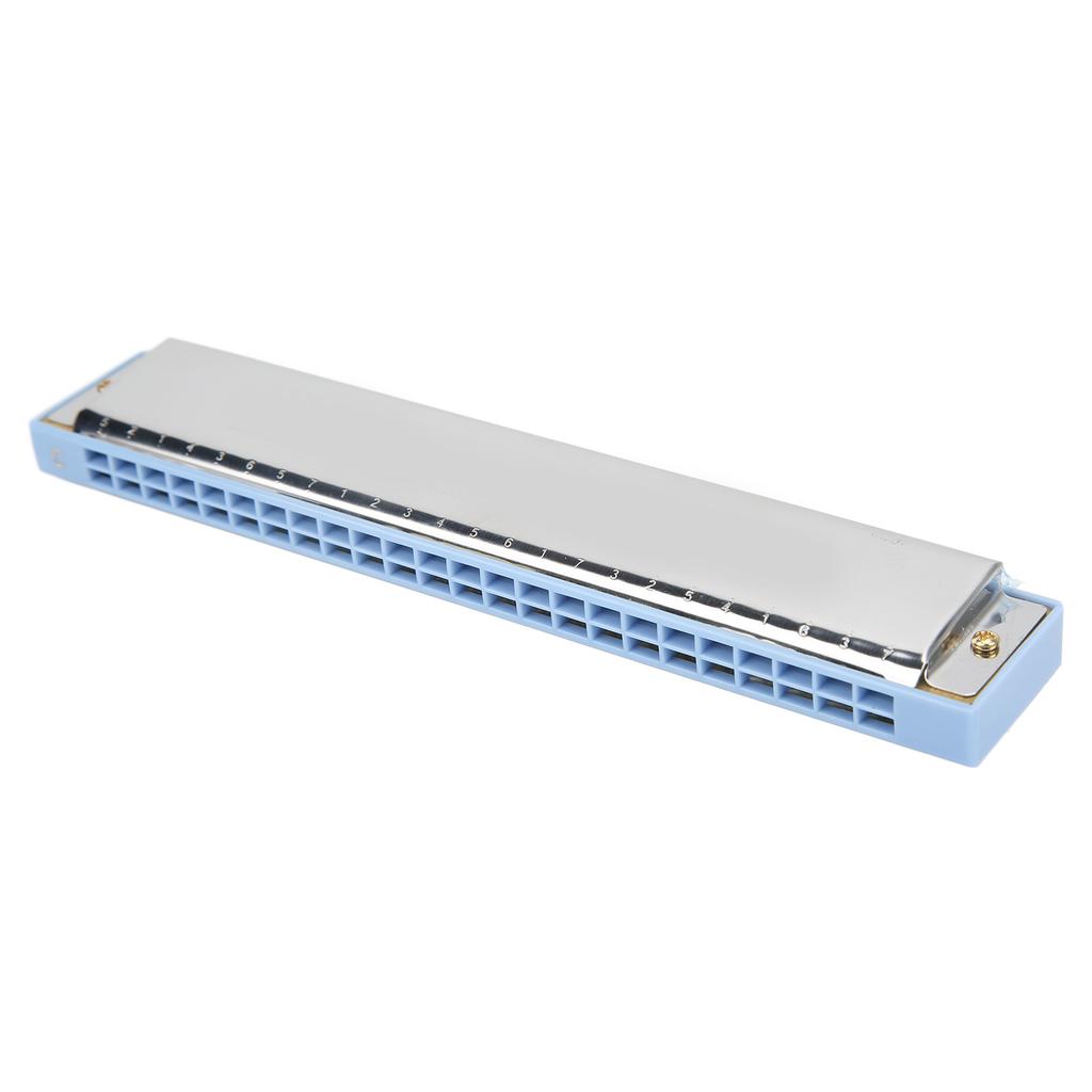 Губная гармошка 24 отверстия тональность C тремоло инструмент игрушка для начинающих детей и взрослых