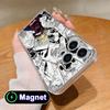 Mato seihei no slave Tenka Izumo Прозрачный чехол для мобильного телефона Magsafe для iPhone 17 16 15 14 13 12 11 Air Pro Max Plus Mini Цветной