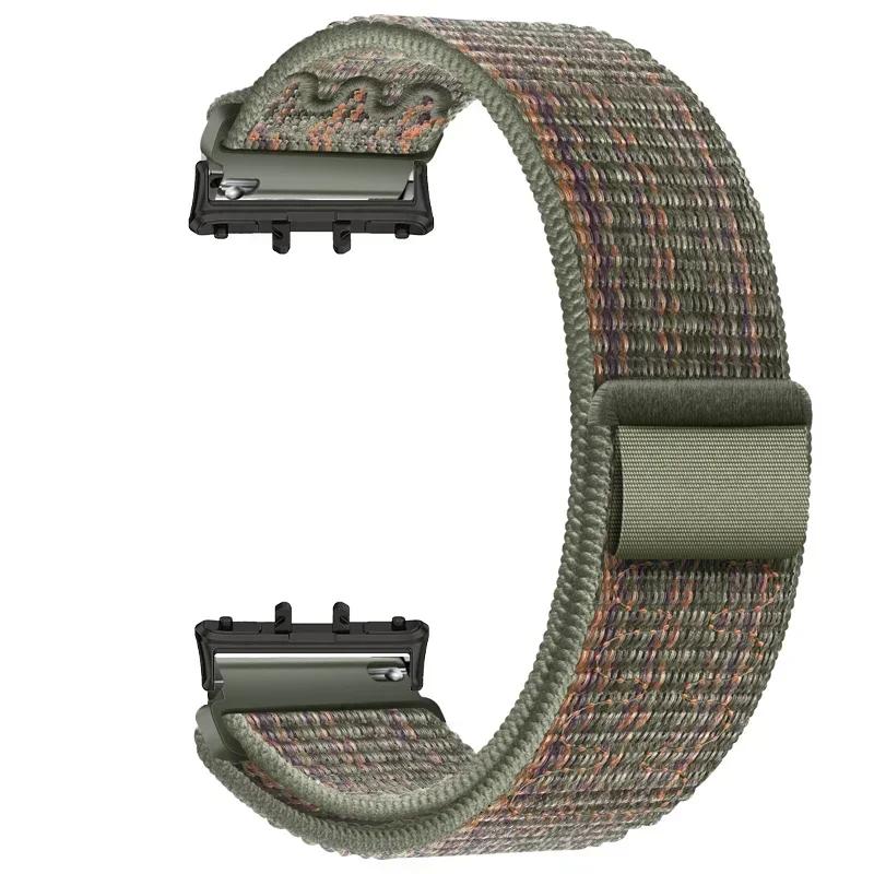 Спортивная нейлоновая петля для ремешка Samsung Galaxy Fit3 Аксессуары Дышащая Регулируемая Замена ремешка браслета для galaxy fit3band