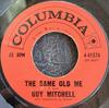7inch Record GUY MITCHELL - Same Old Me 441576 COLUMBIA 1960 US Rock Used