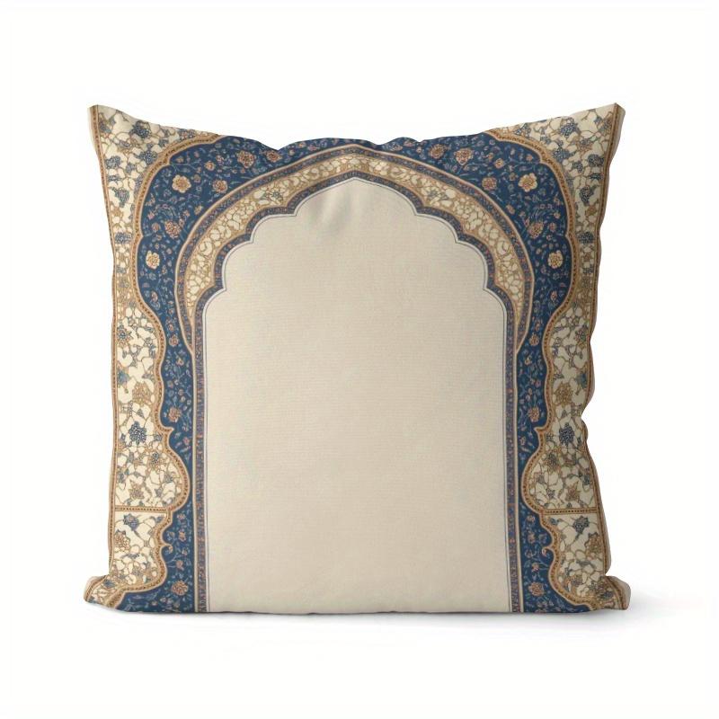 Home Decor Exotic Arch Floral Patterned Pillow Covers Pattern Cushion Cover Suitable For Sofa Bedroom Car Pillow Cover