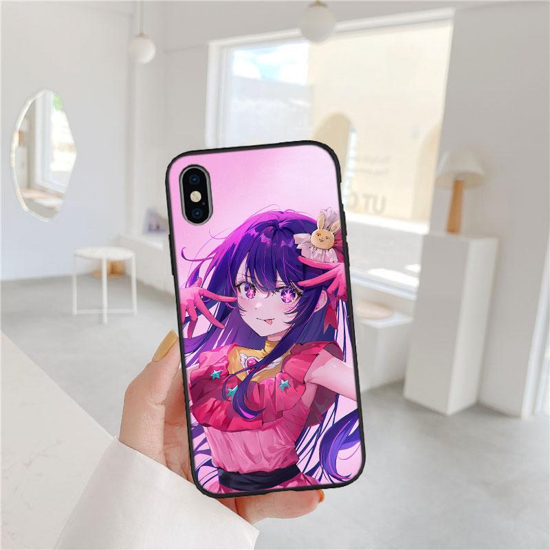 LO79 Oshi No Ko Ай Хосино Мягкий чехол для телефона для Xiaomi Xiaomi Poco M4 M5 M6 M7 X3 X6 X7 F8 Ultra Pro GT NFC