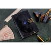 Leather Journal Book of Shadow Magic Book, Triple Moon Journal, Grimoire Book