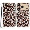 For iPhone 17 Pro Wallet Case Printed Pattern Design Leather Phone Cover