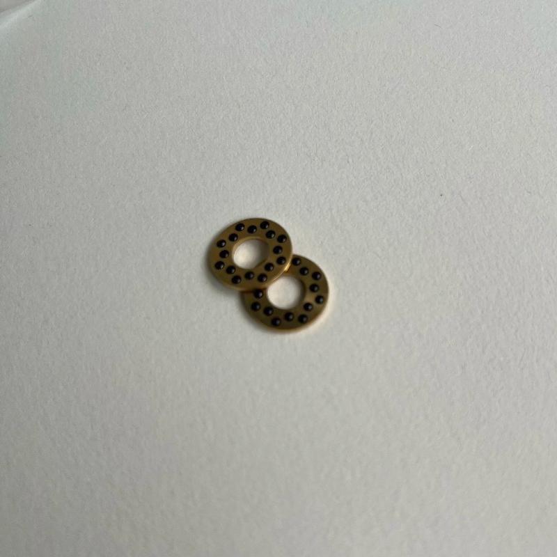 2 шт. / Лот латунный медный защитный керамический шарик для ножей своими руками флиппер керамический шарикоподшипник быстро открывающиеся инструменты нож CZ028